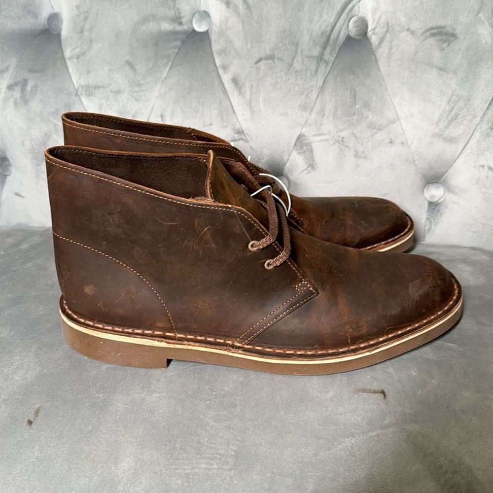 Clark's Clarks Men's Bushacre 3 Chukka Boot Chukka Boot Shoes Size 11.5 - Picture 2 of 4